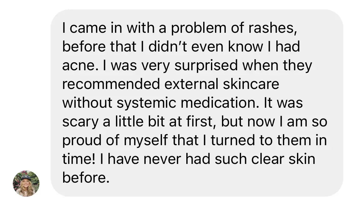 Client review from DINA