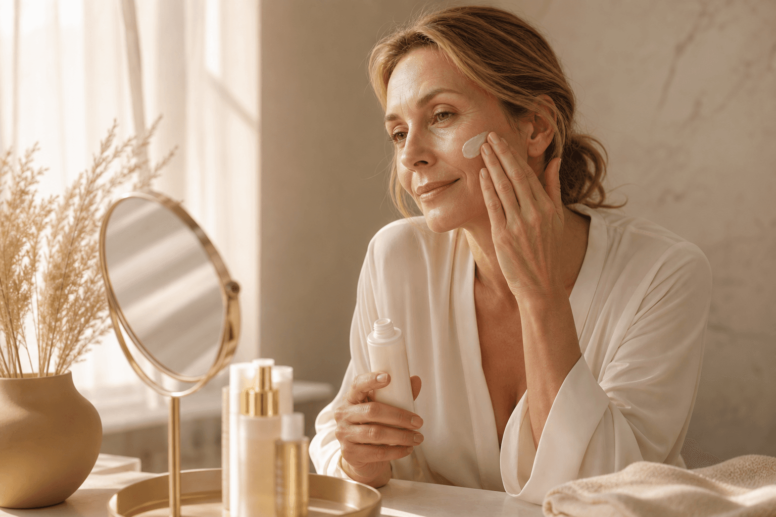 Blog post image: Sunscreen for Aging Skin: The Anti-Aging Step Most People Skip