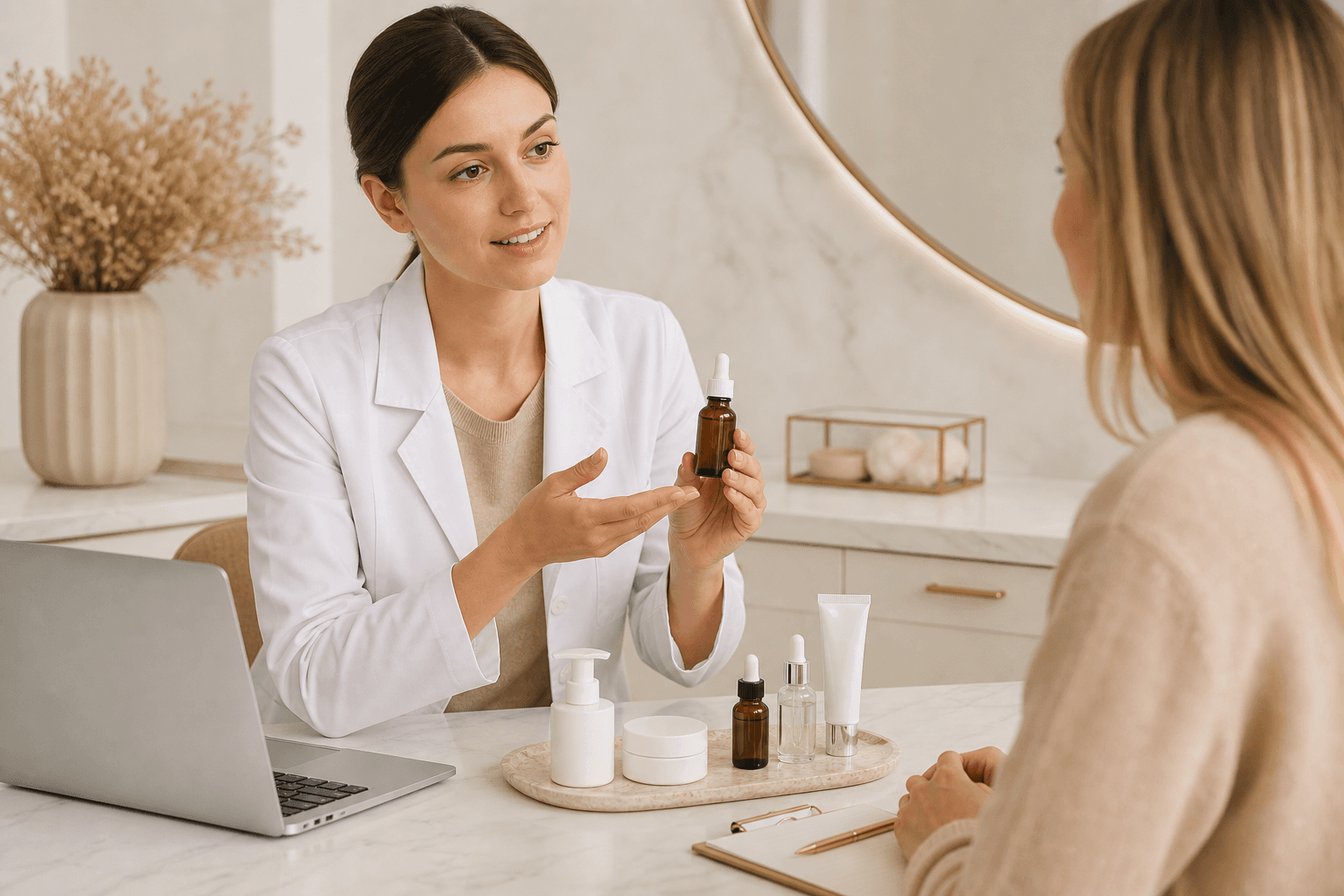 Blog post image: What Is Medical-Grade Skincare? A Cosmetologist Explains the Difference