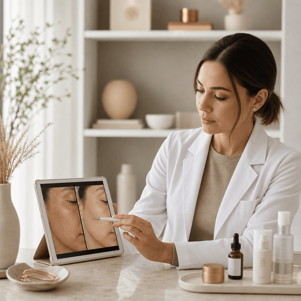 Blog post image: hyperpigmentation treatment dermatologist: Hyperpigmentation Treatment From a Dermatologist: What Actually Fades Dark Spots