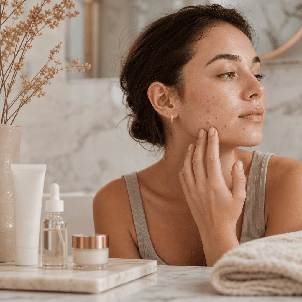 Blog post image: Acne Treatment For Hormonal: Hormonal Acne Treatment: What Actually Works for Adult Breakouts
