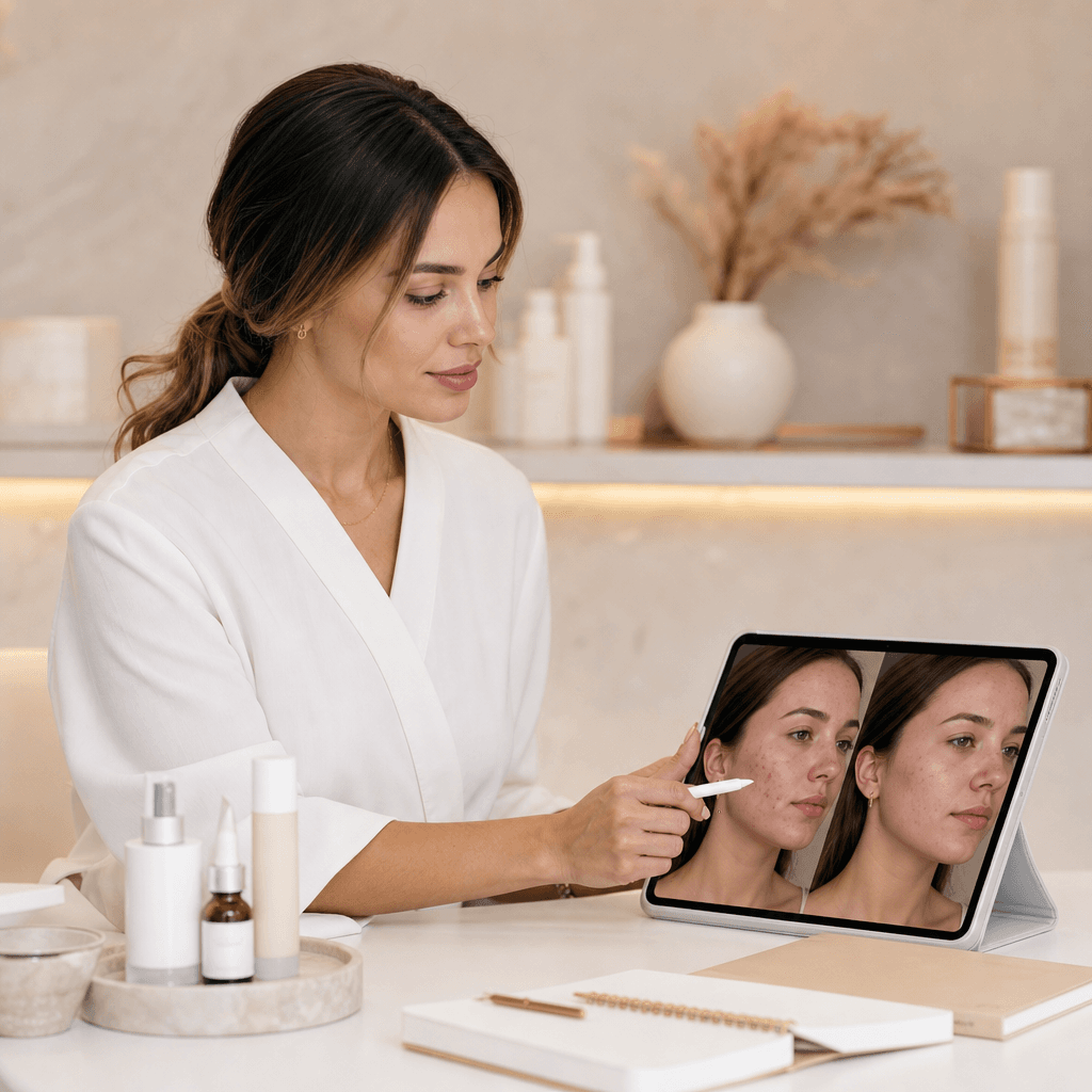 Blog post image: Acne Treatment For Hormonal: Hormonal Acne Treatment That Actually Works: A Cosmetologist's Approach